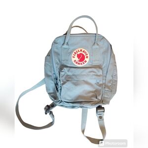 Fjallraven Kanken Mini Backpack Light Blue